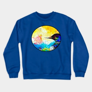 Loon’s Splash Crewneck Sweatshirt